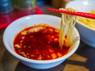 Cold Hiroshima Ramen (Tsukemen) in Akihabara