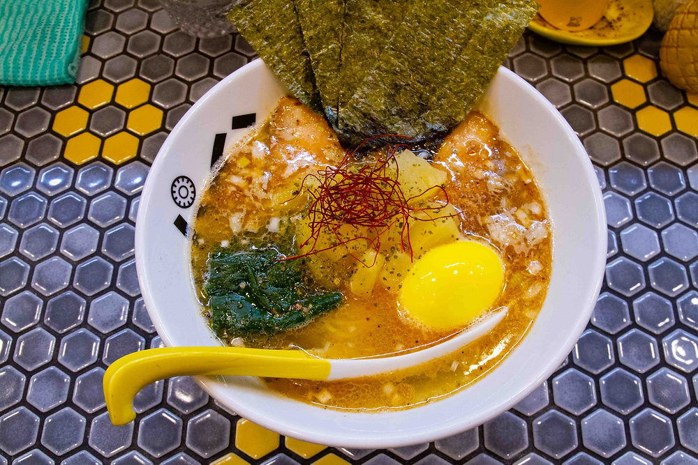 papapapineさま Pineapple Ramen at Papapapapine in Machida, Tokyo