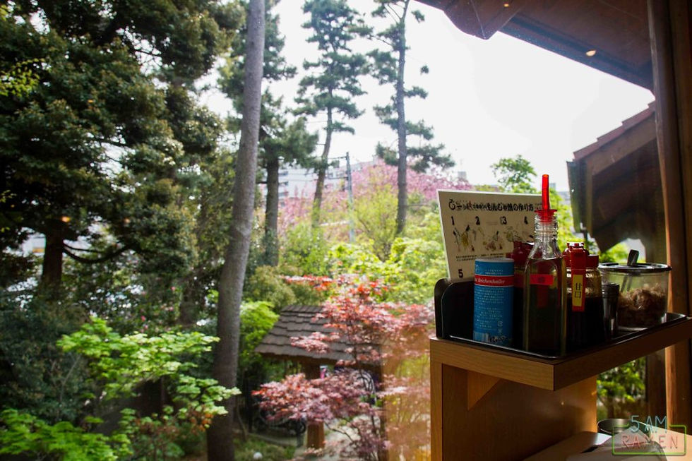 Tasty Okonomiyaki in a Garden Sanctuary in Tokyo 3