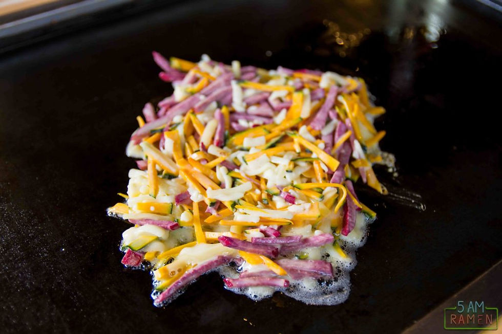 Tasty Okonomiyaki in a Garden Sanctuary in Tokyo 7