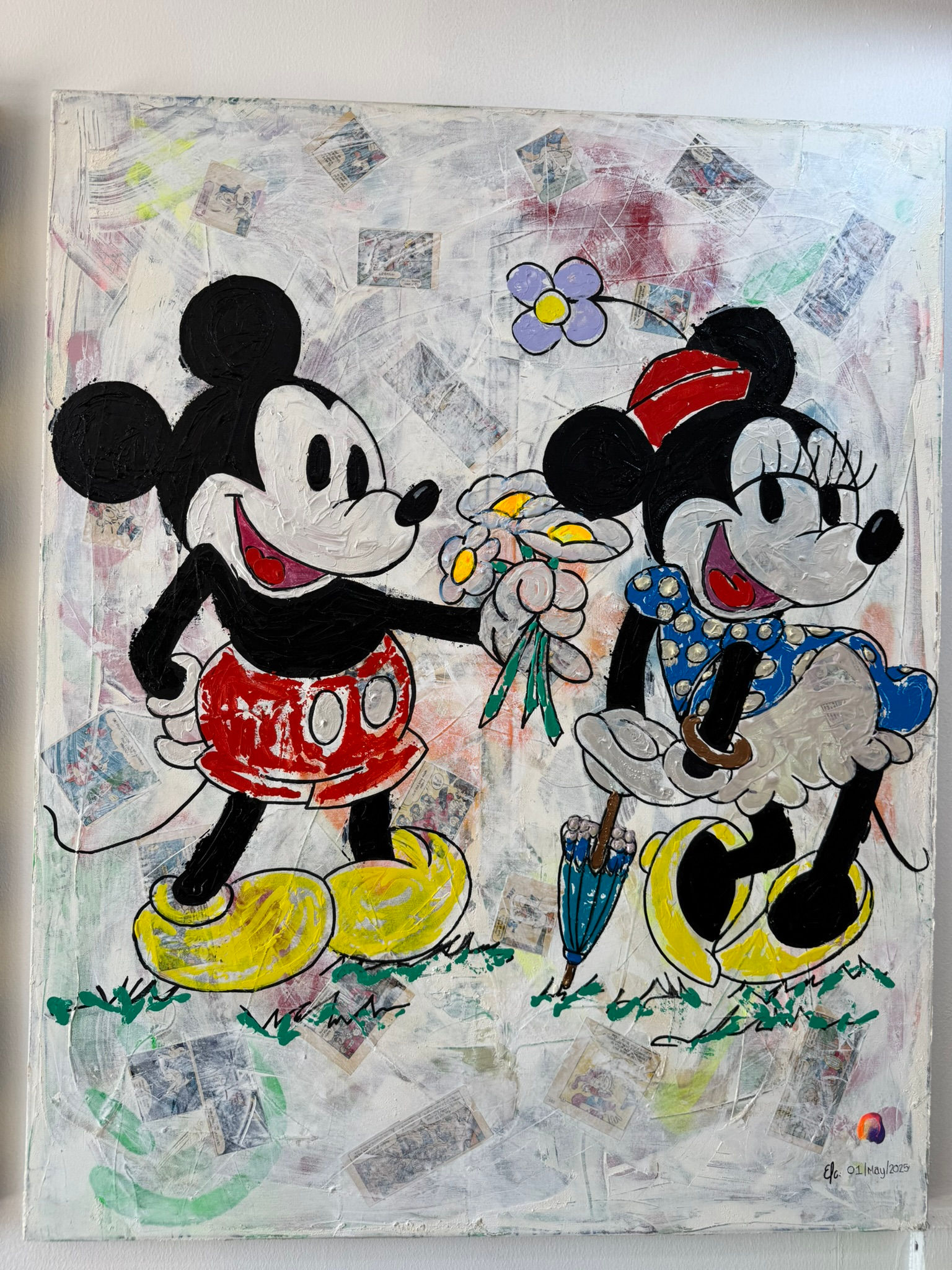 018 MINNIE Y MICKEY IN LOVE