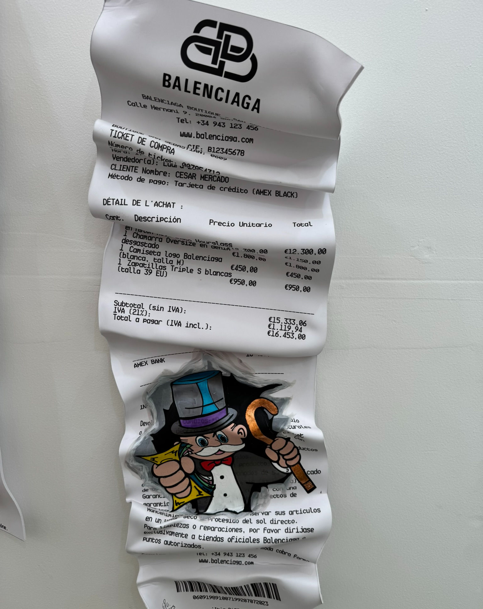 004 TICKET BALENCIAGA