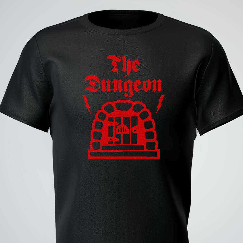 The Dungeon Tee Red Logo