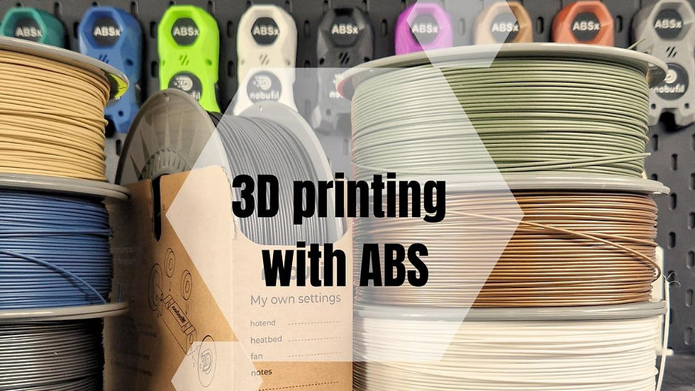 ABS 3D printing