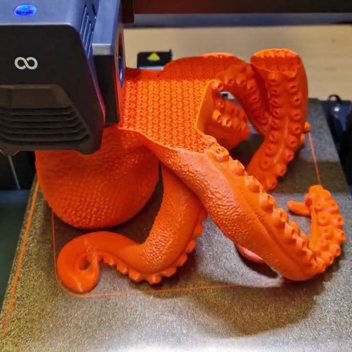 Miniaturbild: Nobufil PETG Neon Orange Filament 1 kg 1.75mm