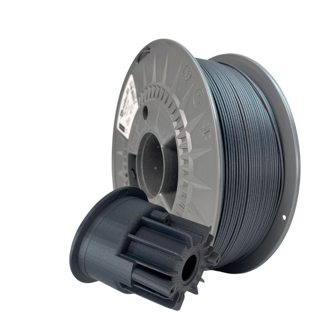 PETG CF filament dark grey