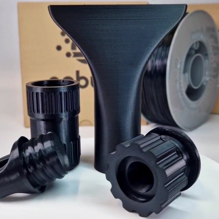 Thumbnail: Nobufil ASA Filament Black 1kg 1.75mm