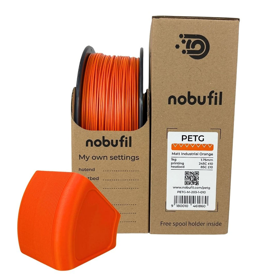 Thumbnail: matt petg filament orange 1 kg