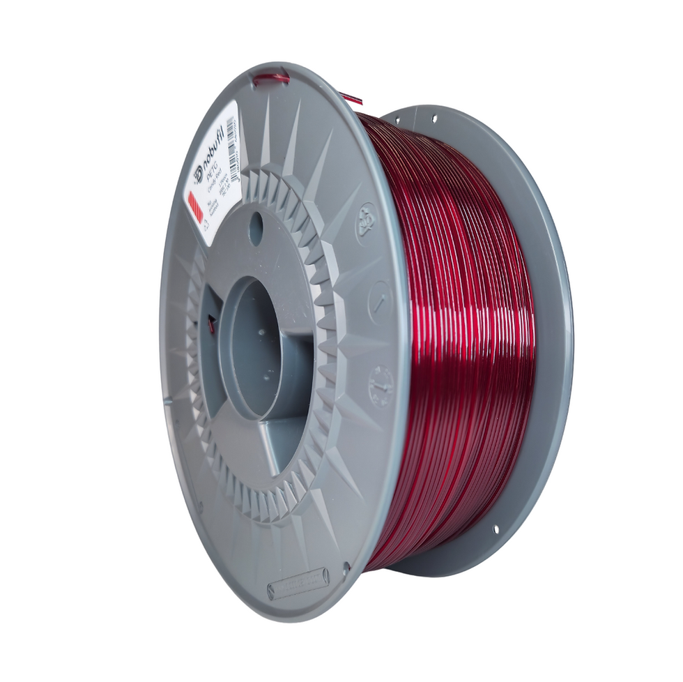 Miniaturbild: petg 3D filament transparent red
