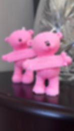 Thumbnail: Teddy Birthday Message Candle