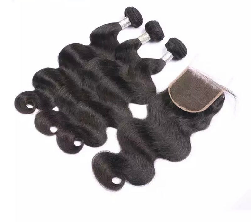 Thumbnail: Hair bundles w/closure
