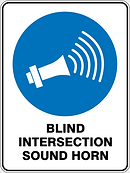 Blind Intersectio Sound Horn
