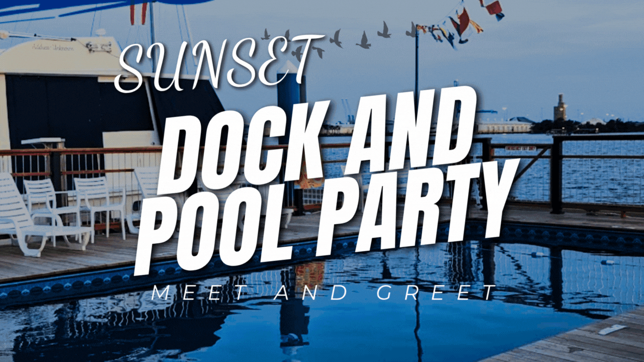 Sunset Dock and Pool Party Meet and Greet