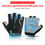 Thumbnail: Cycling Gloves Half Finger Gel Pad Shockproof Breathable MTB Road Bike Gloves 