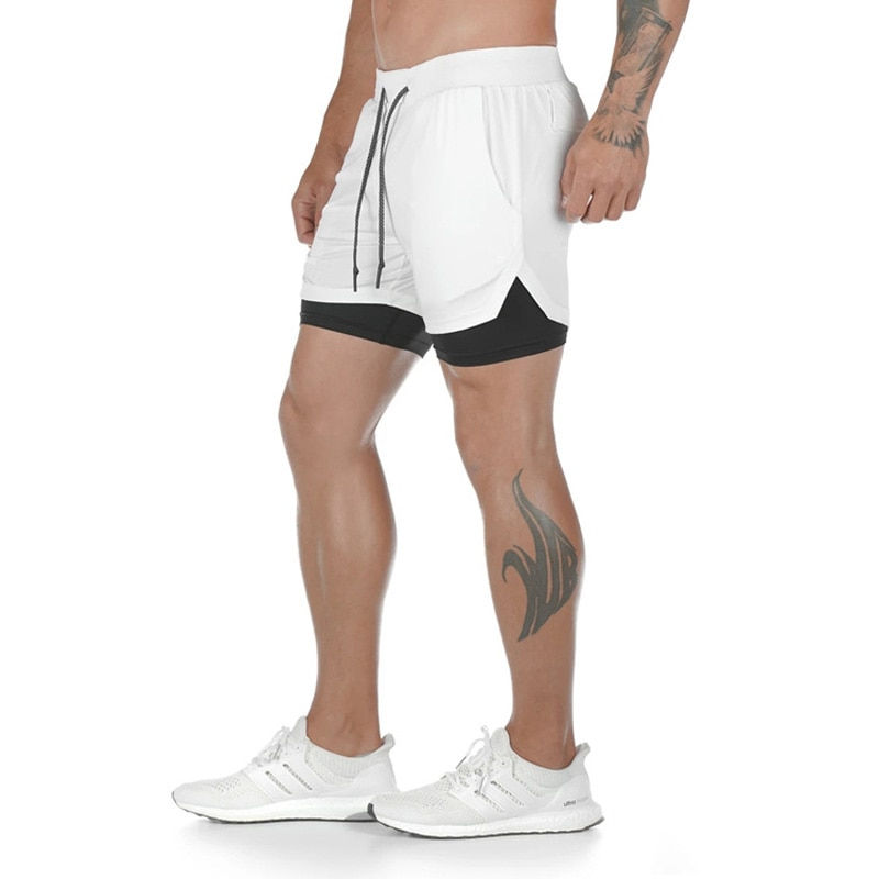 Thumbnail: Men Jogging Fitness Shorts Sport Running Training Quick Drying Beach Shorts