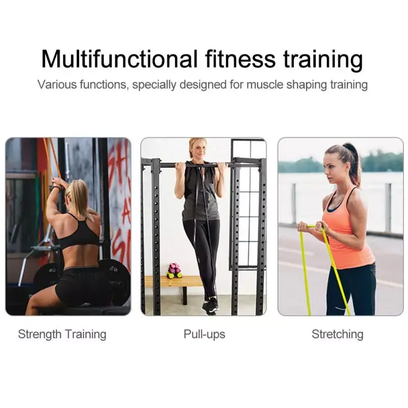 Thumbnail: Resistance Loop Bands Crossfit Yoga Strength Training Home/Gym Equipment