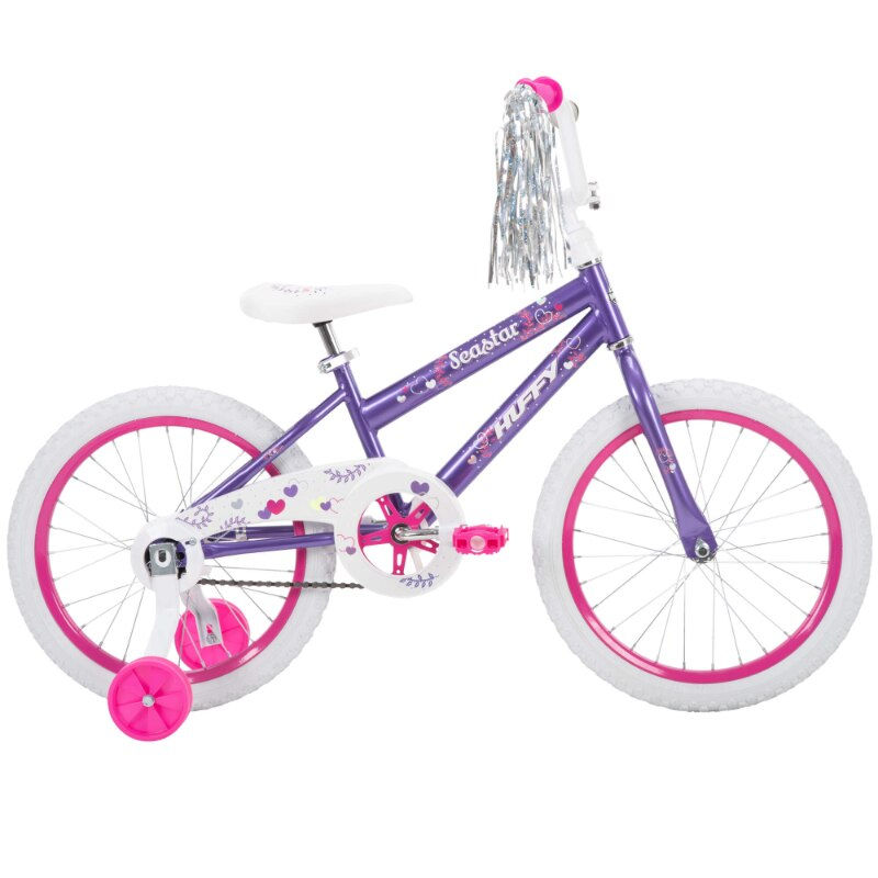 Huffy 18 in. Sea Star Girl Bike, Metallic Purple