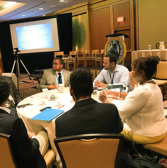 round table session going on