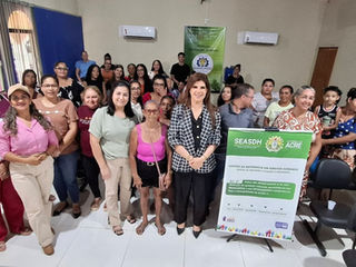 Assistência Social reúne empreendedores visando a primeira feira da Economia Criativa de Plácido de Castro