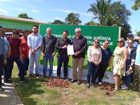 Prefeito Camilo da Silva inicia obras de construção da Unidade Básica de Saúde Maria de Fátima