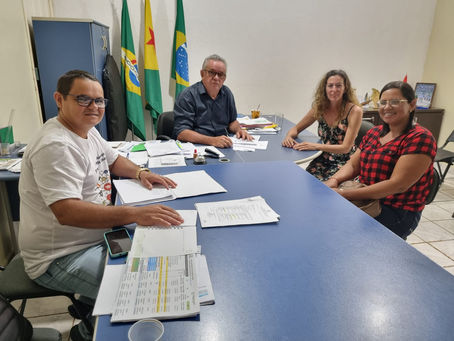 Gabinete do Prefeito recebe presidente da Associação do Monte Alegre