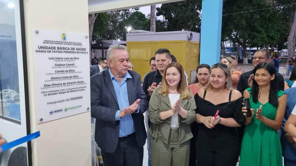 Prefeitura de Plácido inaugurou Unidade de Saúde Maria de Fátima – Cidade AC News Prefeitura de Plácido inaugurou Unidade de Saúde Maria de Fátima | Cidade AC News – Notícias do Acre