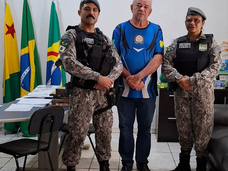 Prefeitura de Plácido recebe visitas ilustres