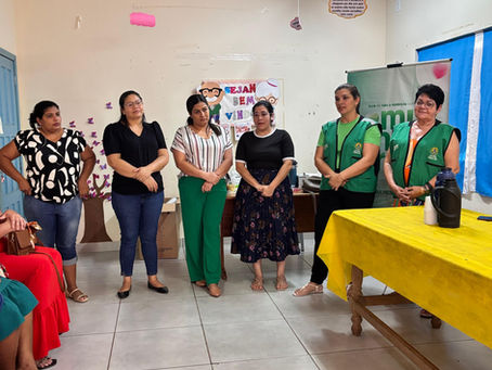 Secretaria de Estado da Mulher por meio da Secretaria de Assistência Social e Diretoria da Mulher iniciou-se o curso de customização de sandálias e guardanapos para as mulheres do Município