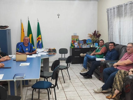 Governo Estadual e Municipal se reúnem e traçam logística para inauguração do asfaltamento do ramal Novo Horizonte