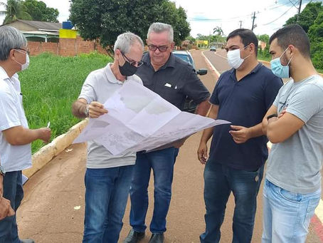 Prefeitura de Plácido de Castro, projeta alargamento da entrada do Município
