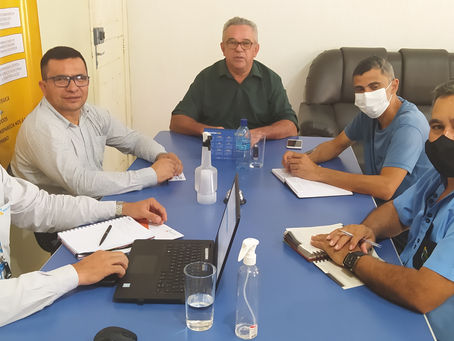 Prefeito Camilo da Silva recebe visita do Coordenador Regional da Energisa