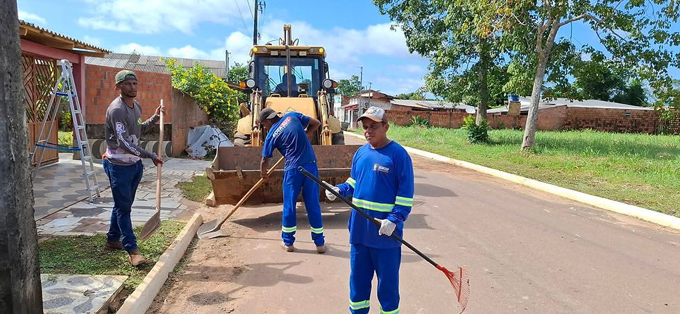Seguindo o novo calendário de recolhimento de entulhos, Prefeitura avança no centro da Cidade