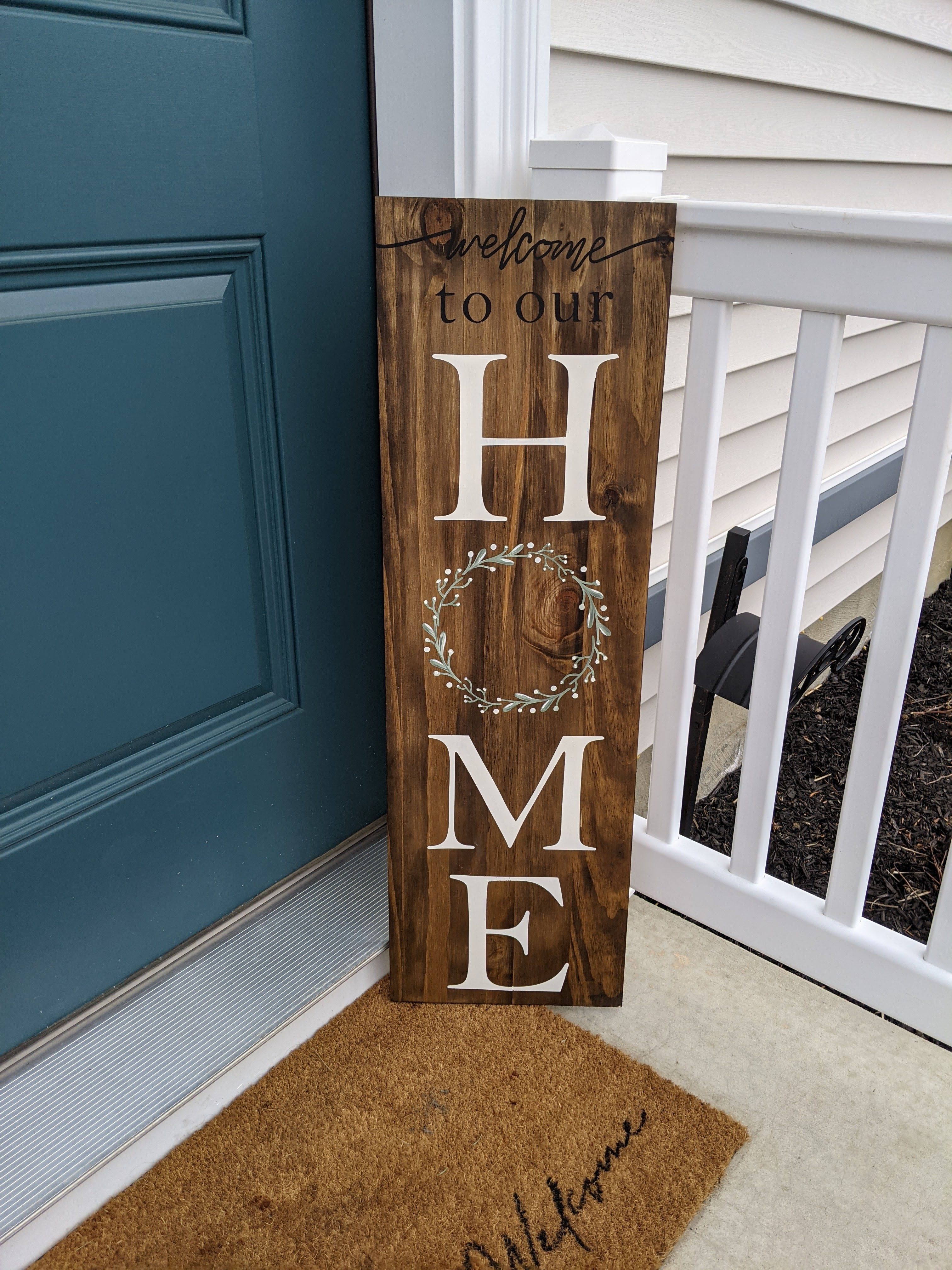 Wreath Home Board
