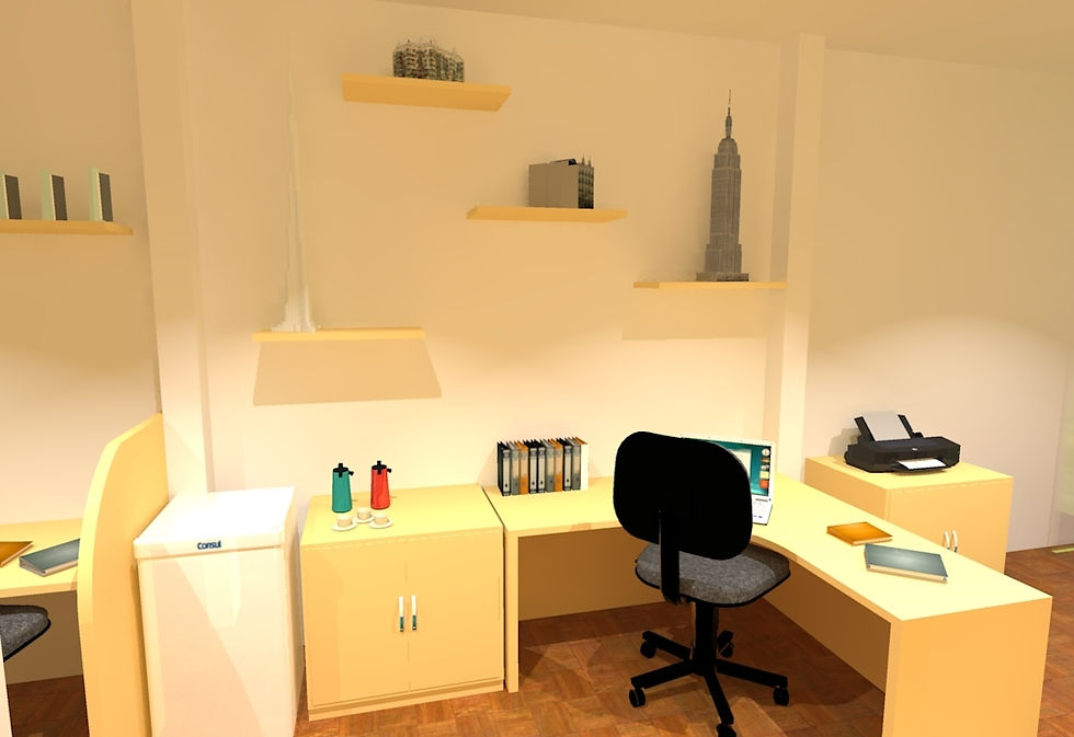 Mesa do Recepcionista