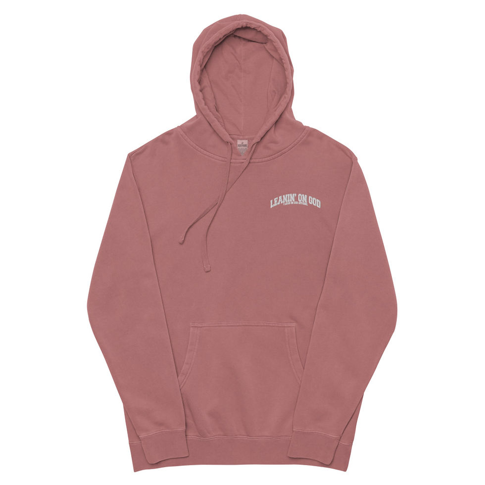 Thumbnail: Unisex pigment dyed hoodie