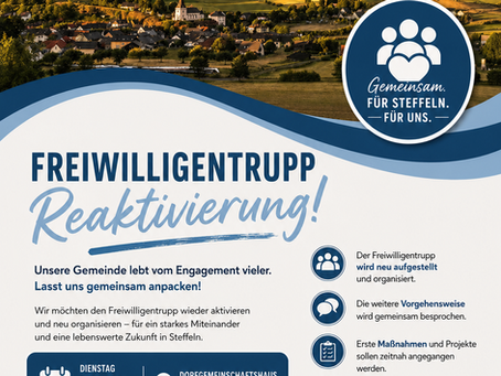 Reaktivierung des "Freiwilligentrupp"