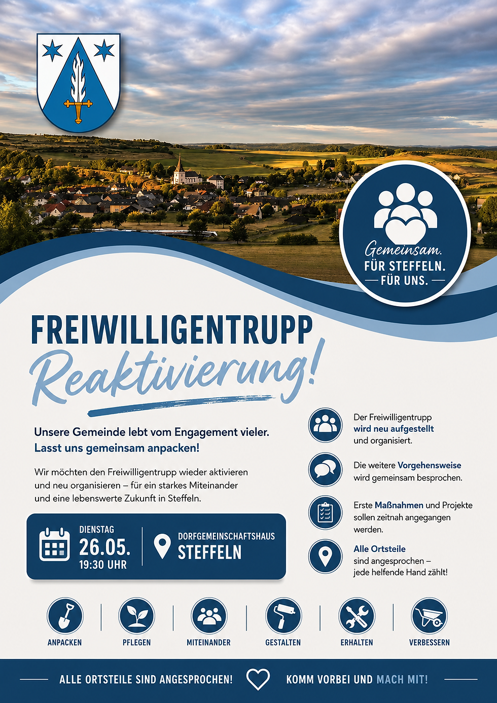 Reaktivierung des "Freiwilligentrupp"