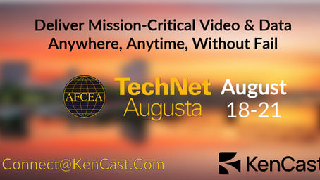 Meet KenCast at AFCEA's TechNet Augusta Conference in Augusta, Georgia August 18-21, 2025.