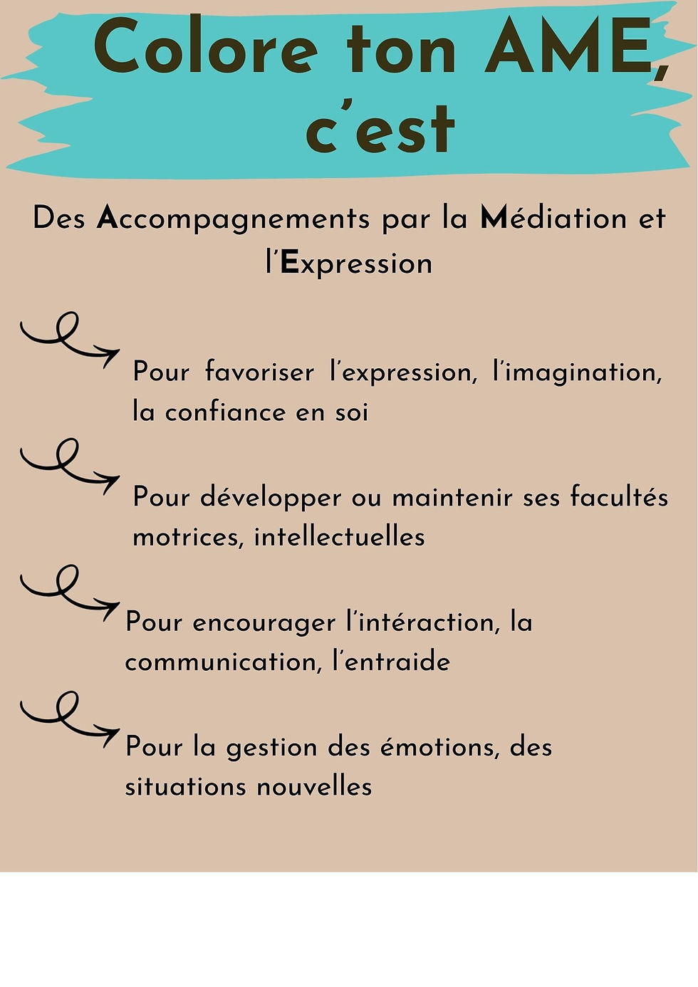 Les vacances sont déjà loin, les activités reprennent avec ce flyer tout nouveau tout beau. N'hésitez pas à me demander la version papier !!