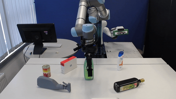 Active Visio-Tactile Point Cloud Registration