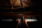 A person playing piano.