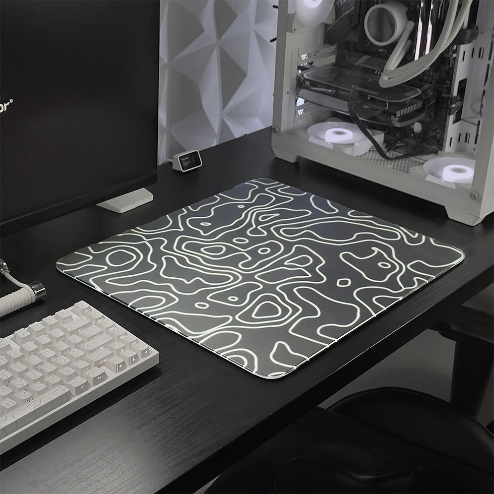 Küçük resim: Head Shot Serisi Cam Mouse Pad [Limited Edition]