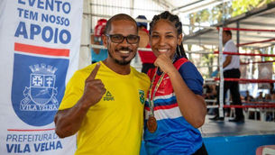 Atleta de Vila Velha conquista terceiro lugar em competição nacional de boxe