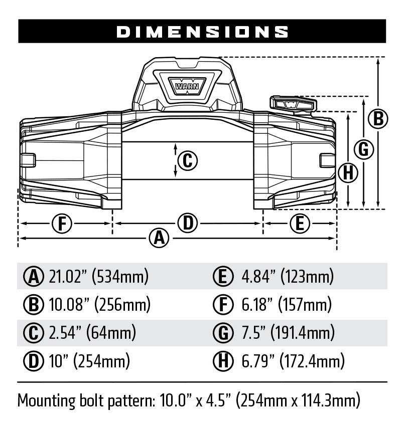 Thumbnail: VR EVO 10-S Winch - 103253