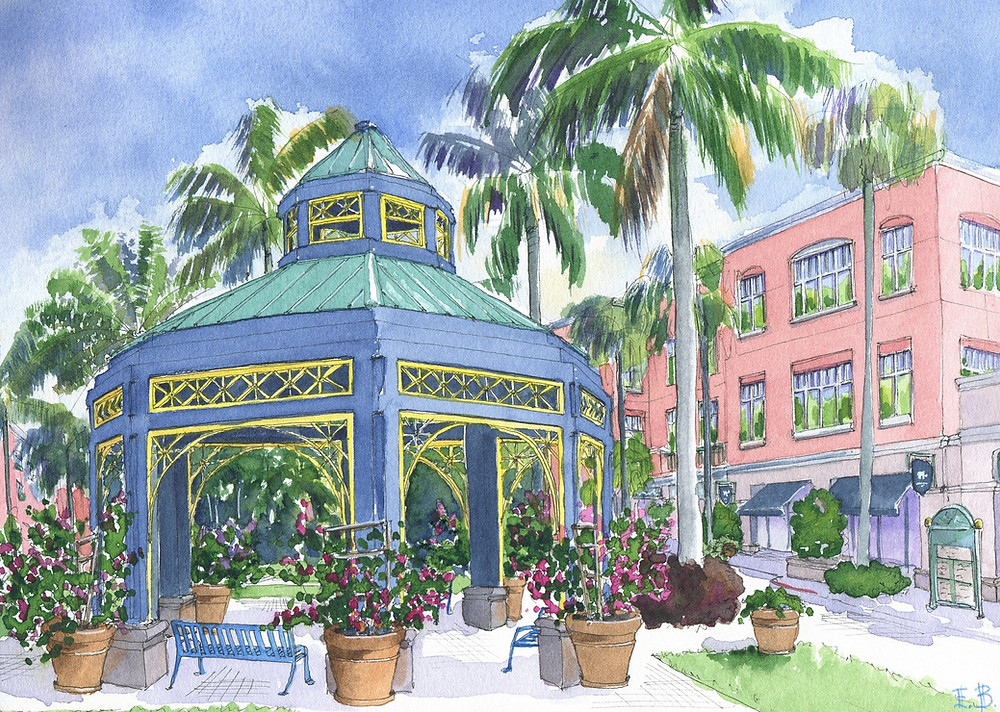 mizner park gazebo