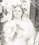 My great-grandmother on her wedding day to Martin Simyan. This was two years after she travelled to the US with just one suitcase.