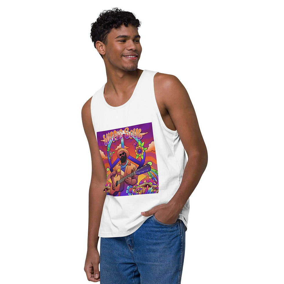 Thumbnail: "Hippie Soul" Men’s Premium Tank Top