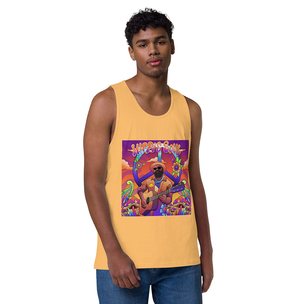 Thumbnail: "Hippie Soul" Men’s Premium Tank Top