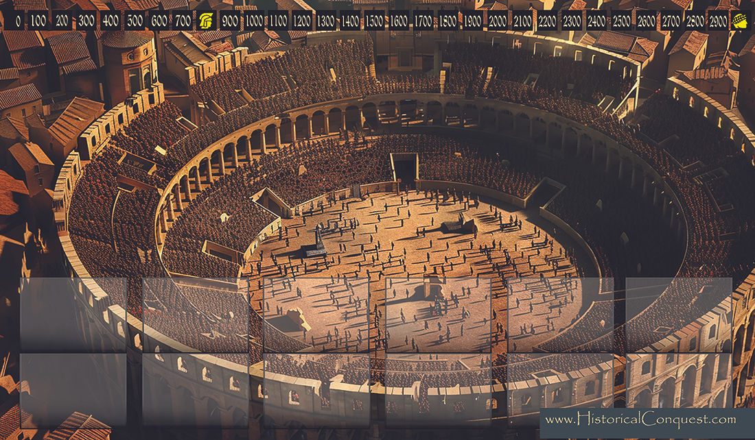 Roman Colliseum Play Mat