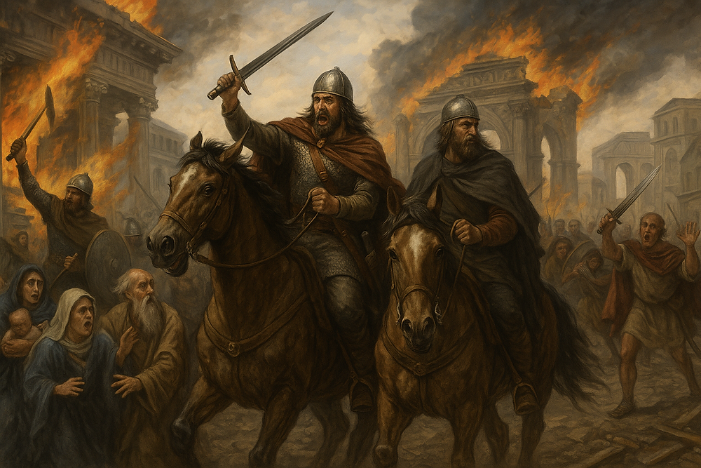 Barbarians Rome 15. Lesson Plans for Ancient Rome - The Barbarian Invasion and the Role ...